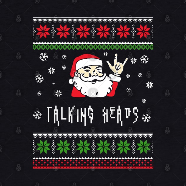 talking head santa metal by mantaplaaa